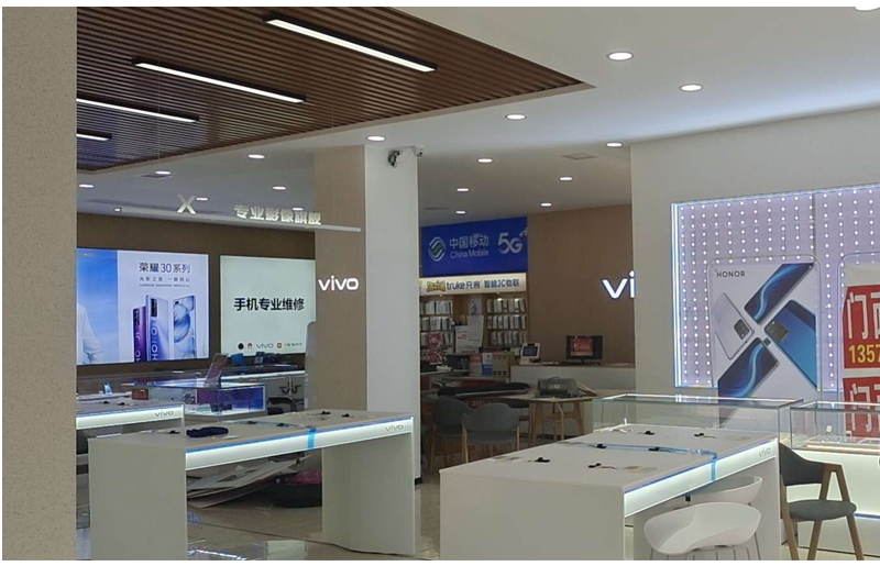 VIVO手机店岳阳东方路专卖店商业空间装修-博商公装案例