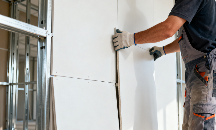 快装板隔墙02 快装板隔墙02