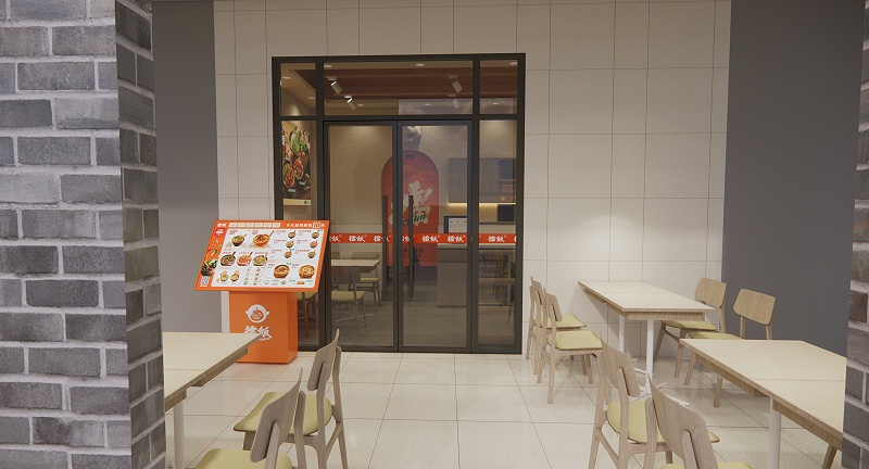 擂饭连锁门店装修